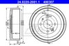 ATE 24.0220-2001.1 Brake Drum